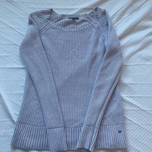 American Eagle Knit Sweater, beige color, size medium.